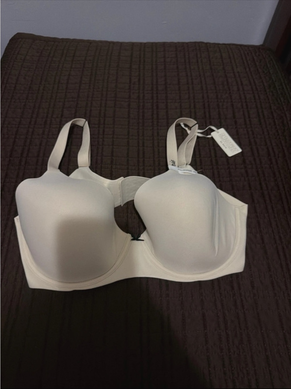 aerie Smooth T-Shirt Bra in Cream